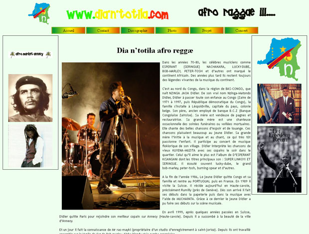 Site internet : Dia'n'totila